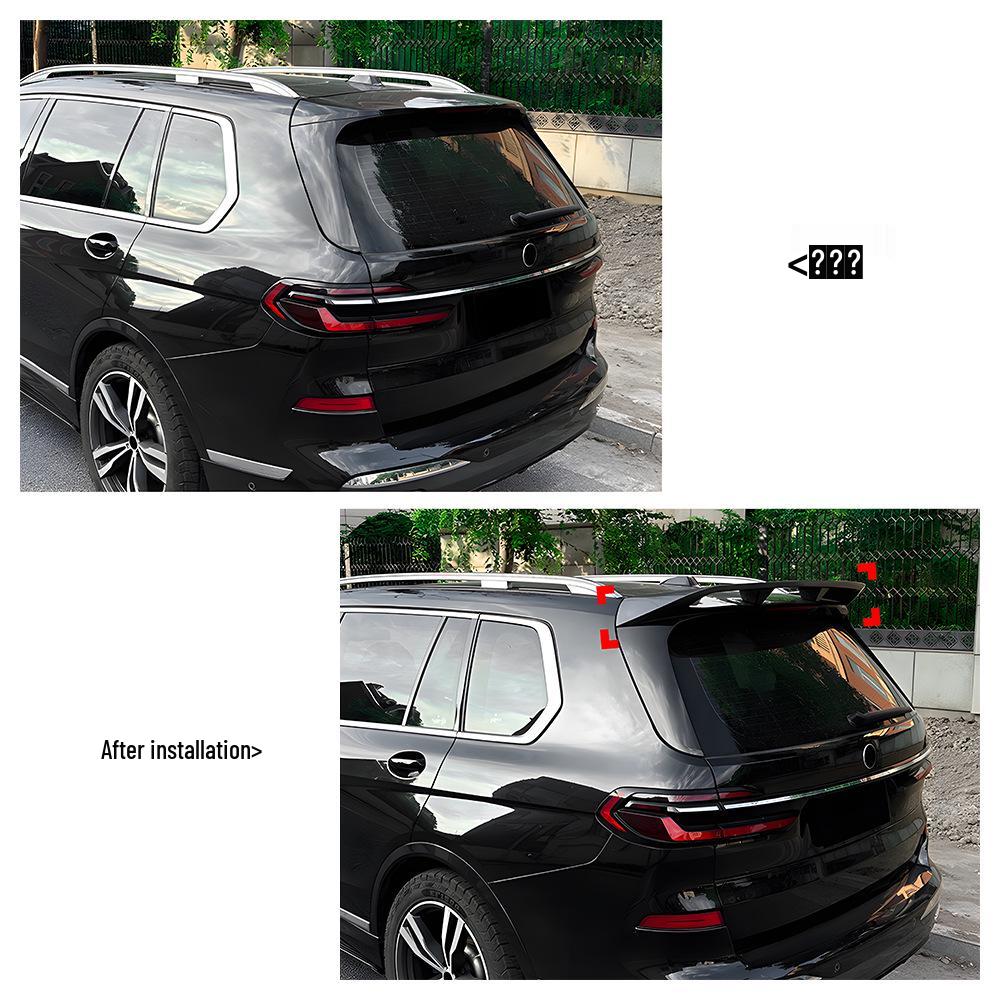 Compatible with BMW X7 G07 2019+ Roof Spoiler & Diffuser Exterior Trim Kit