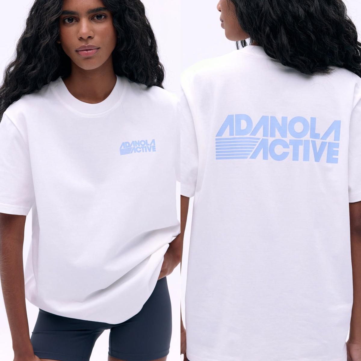 

Adanola Brand Letter T-shirt Summer Clothes Women T-shirts Sports Cotton Comfort Top Oversized Short Sleeve Male Female T-shirts S