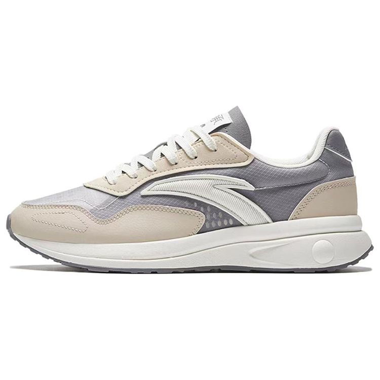 Anta Smileyworld X  Heritage 80 Lightweight Breathable Low-Top Casual Shoes Men Sneakers Gray White 112328871-8