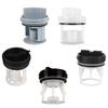 Plastic Washing Machine Drain Pump Cover Assembly Reliable Water Stopper Overflow Protection for Laundry Use