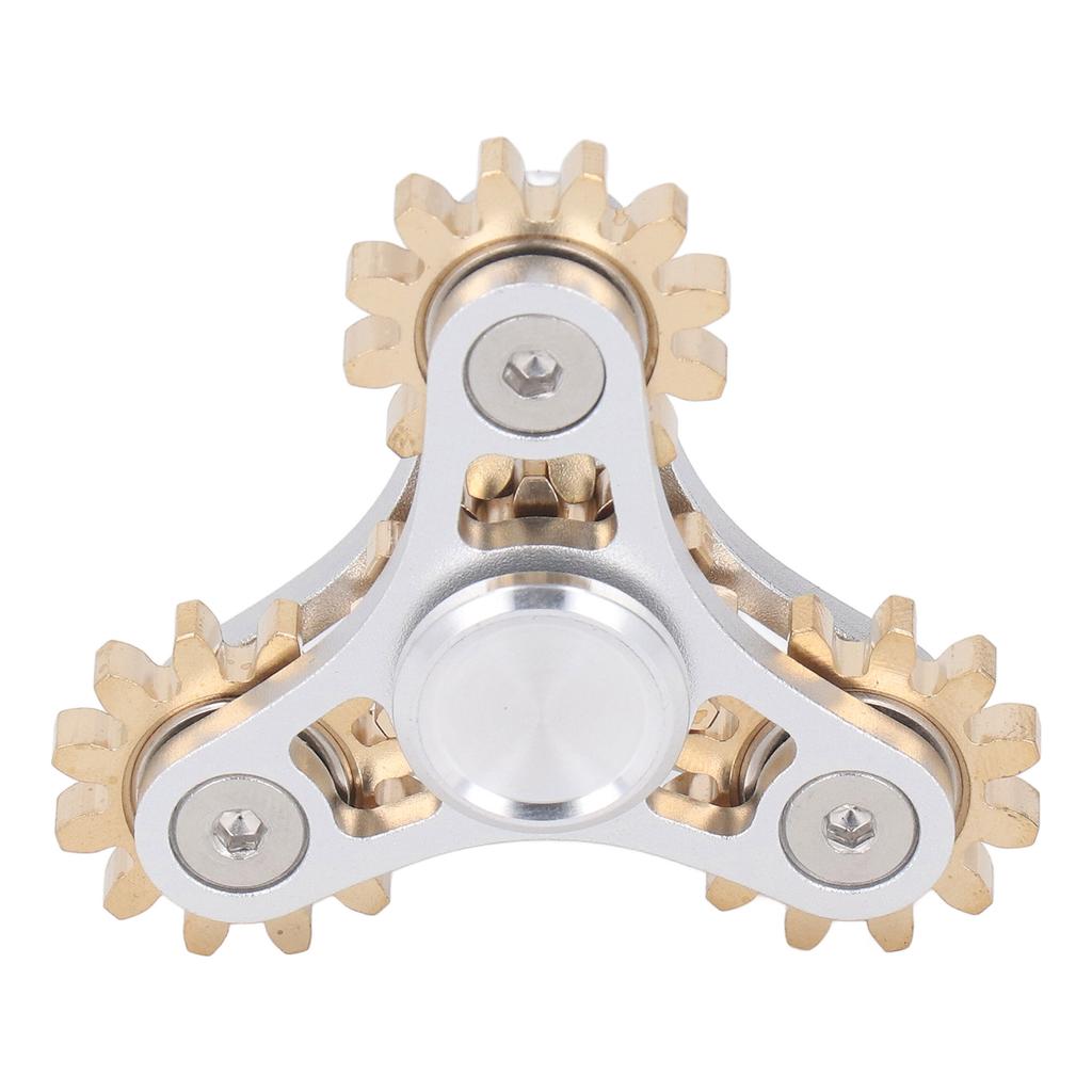4 Gears   Bearing Toy Stress Reducer Anxiety Game Brass   Bearing Toy for Kids Adult