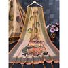 Soft premium handloom fabric Digital Print With  Rich Pallu With Lace Border On Saree