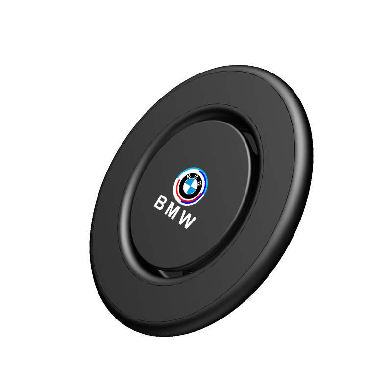 Magnetic Car Emblem Mobile Phone Stand Accessories For BMW 50th Anniversary G32 G38 G01 G08 G02 G05 F45 F46 F52 F48 F49 F39 F90