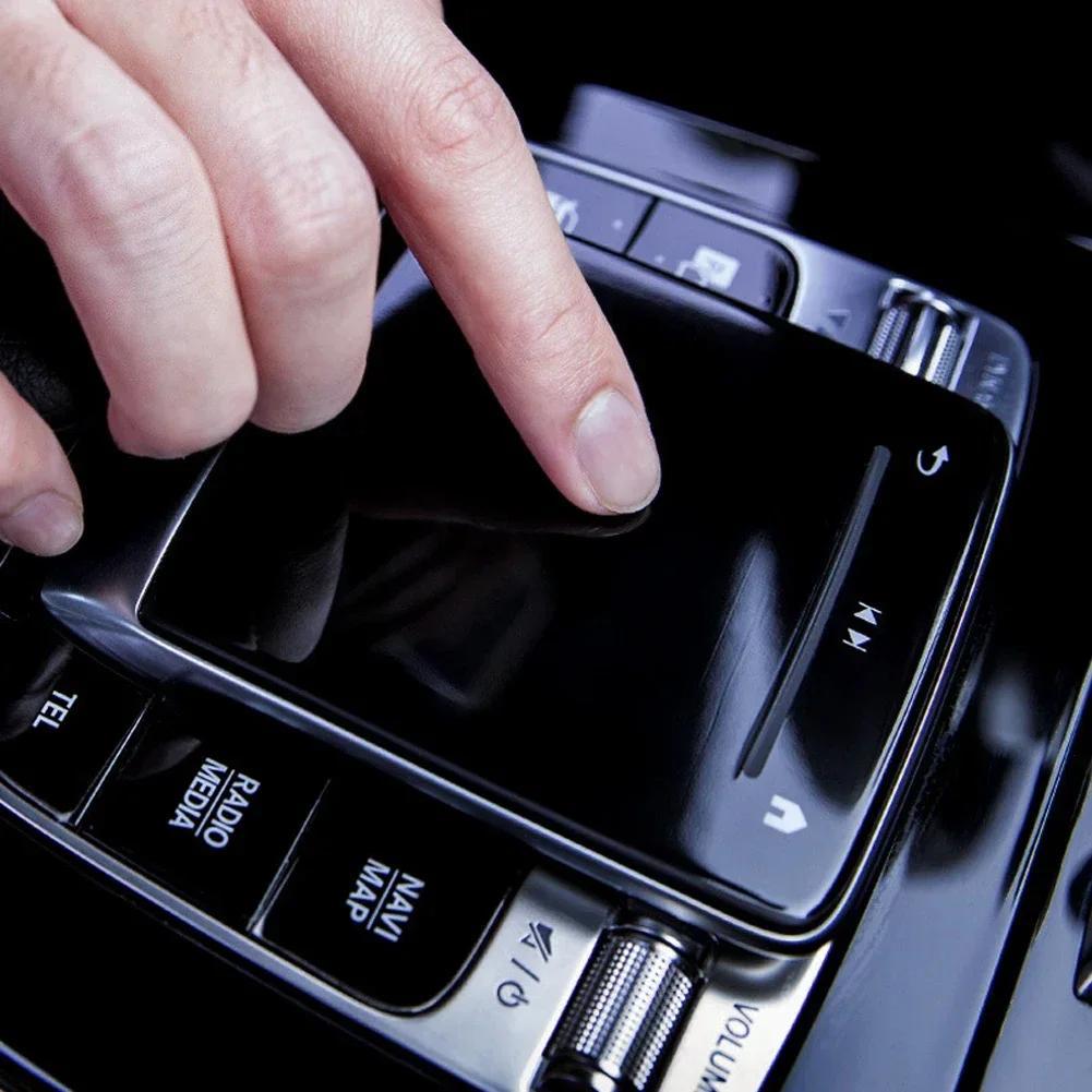 Do Mercedes Benz AB CLA GLE GLS GLB Klasa W177 W247 C118 W167 Naklejka samochodowa Konsola środkowa Przycisk multimedialny Mysz TPU Ochronna folia