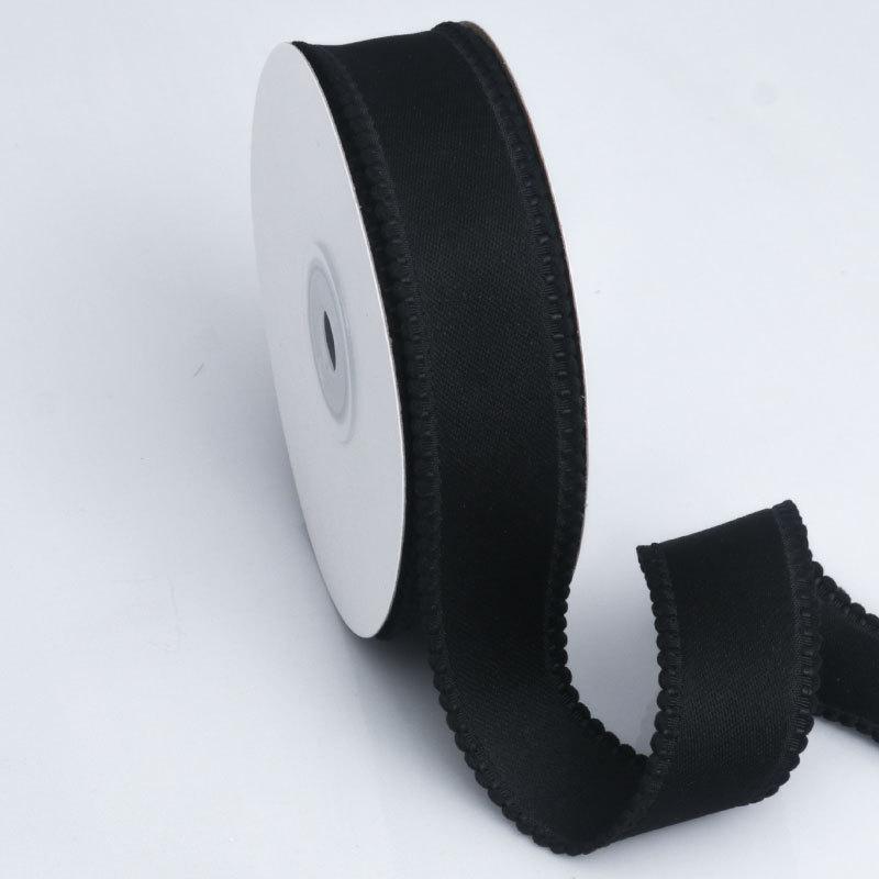 Handmade Romantic and Cozy Solid Color Lace Polyester/cotton Ribbon Handmade DIY Bow Hair Accessories Baking Birthday Cake Handbag Decorative Ribbon