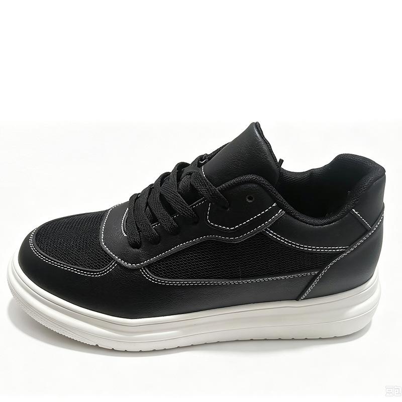 Invisible inner heightening men's shoes 10CM casual transportation shoes breathable heightening shoes 8 little white shoes board shoes 6