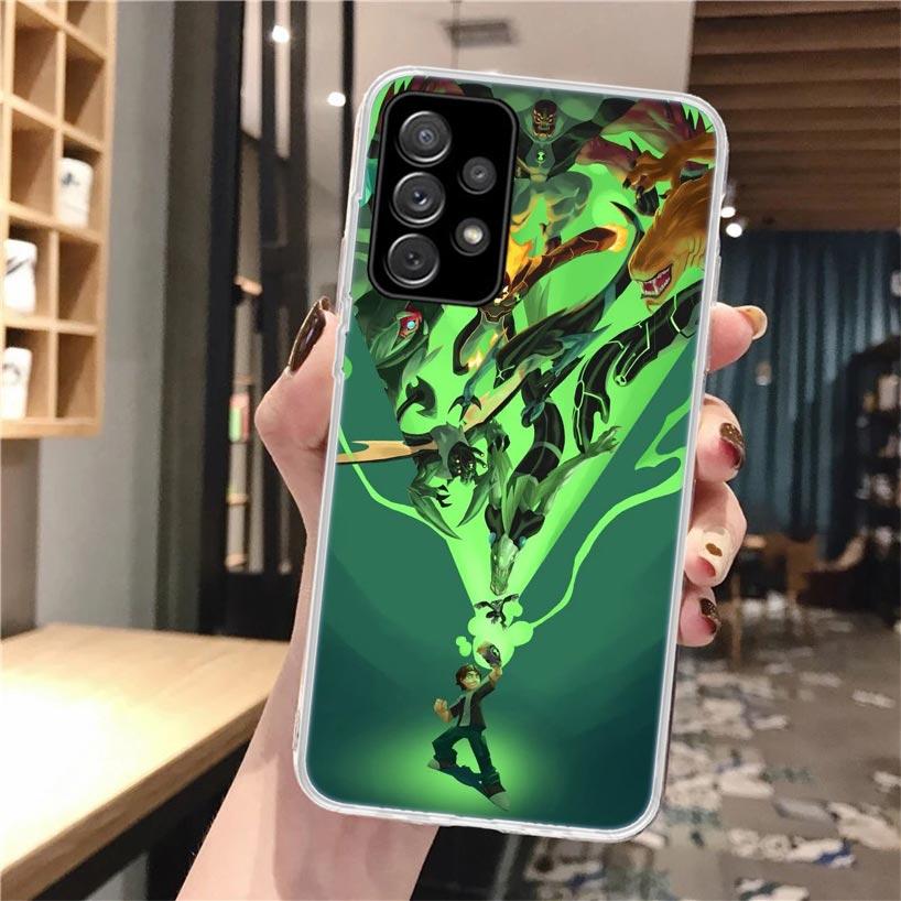 Ben Cartoon 10 Soft Phone Case For Samsung Galaxy A17 A16 A15 A14 A13 A56 A55 A54 A53 A36 A35 A34 A33 A26 A25 A24 A23 A05S A04S