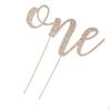 Crystal 1st Birthday Anniversary Cake Topper