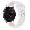 Pasek do Watch Beline 20mm Sport Silicone Biało-różowy