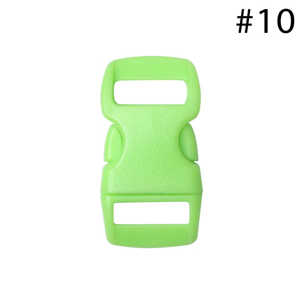 Kunststoff 3/8" 10mm Paracord Armband Zubehör Gurtband Outdoor Werkzeug Hundehalsband Riemen Camp Tasche Teile Seitenverschluss