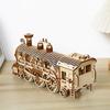 Chengchen Creation Camp Wooden Gear Steam Train 3D Puzzle