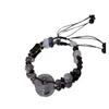 Black Beaded Highend Bracelet Exquisite Chinese Style Resin Stone