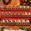 Christmas Gift Box 24 Pieces Train Shape Multi Compartment Organizer Christmas Gift Storage Box For Kids Friends Home Offices