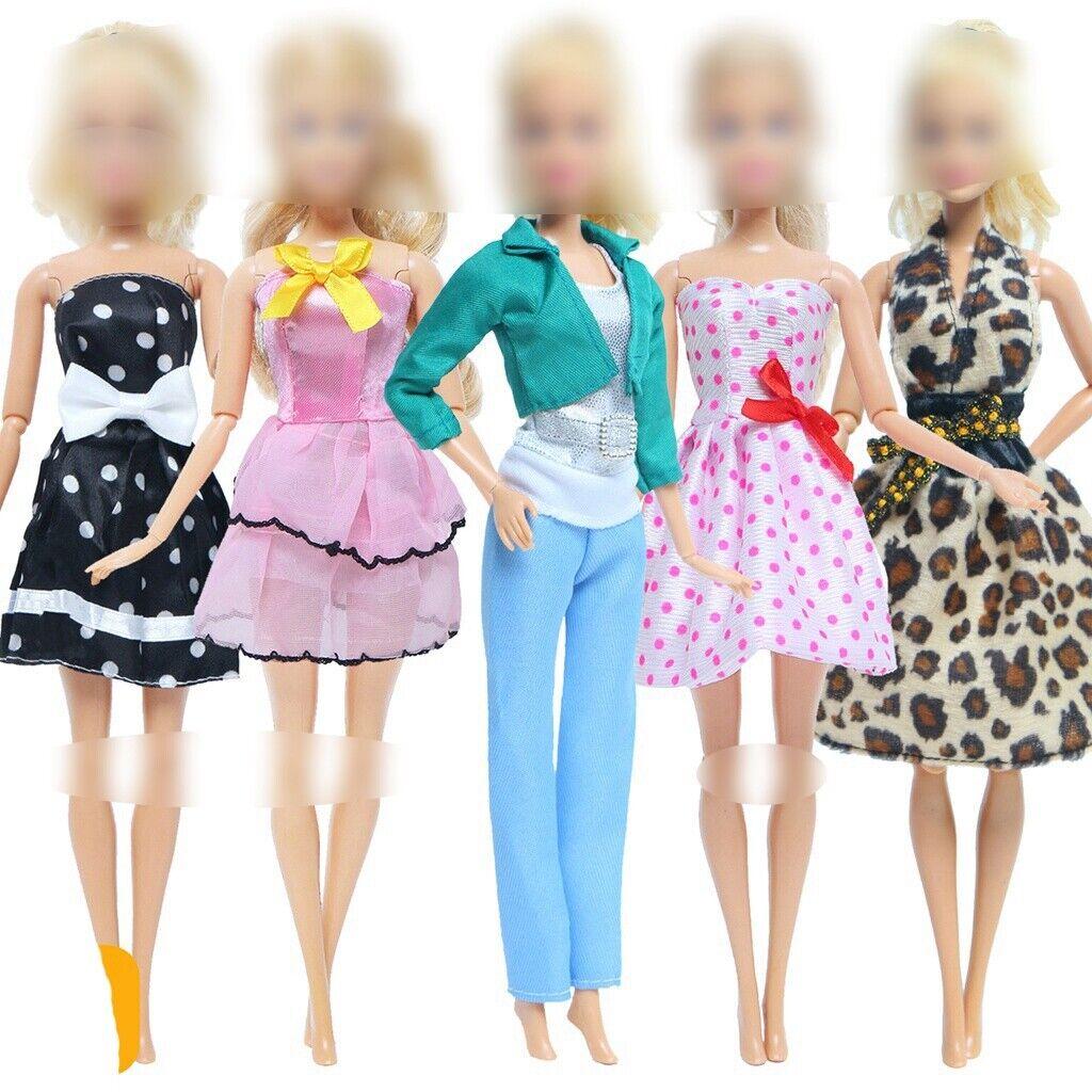 Ținută Păpușă 1/6 Fashion Girl Rochie Mini Fustă Rochie Pantaloni Haine pentru Păpușă 30cm 11,5 inch Set Cadou Jucărie Fată