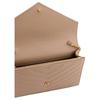 Saint Laurent Ysl Cassandra V Quilted Leather Shoulder Bag Women shoulder bag Dark-Beige 857605-BOW01-2721