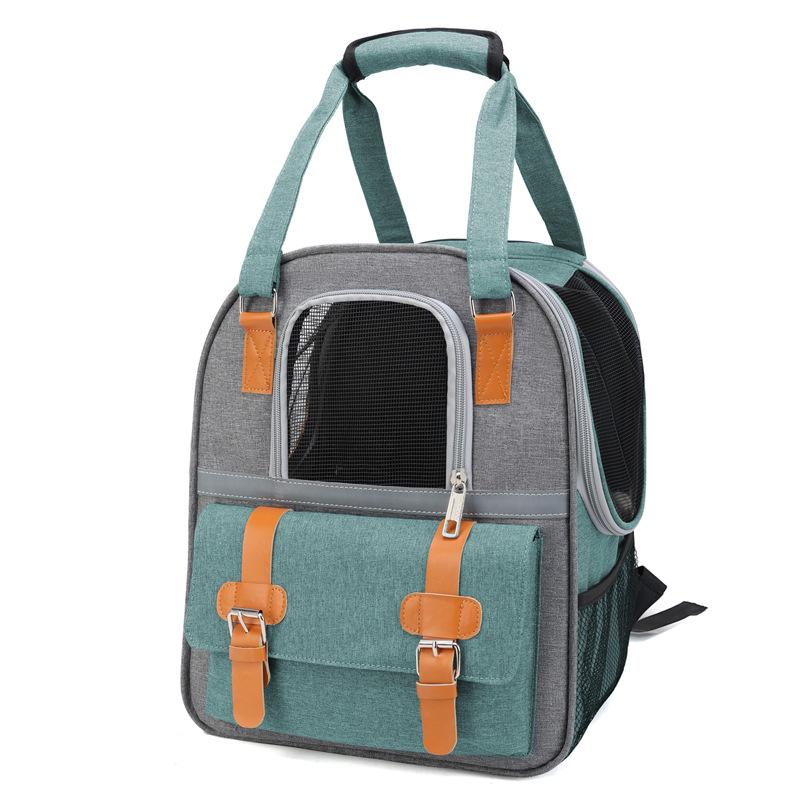 ] Bolsa para Animal de Estimação, Mochila de Gato de Ombro Duplo para Sair, Ponto de Ruptura Resistente ao Desgaste Levantar Bolsa para Gato e Cachorro