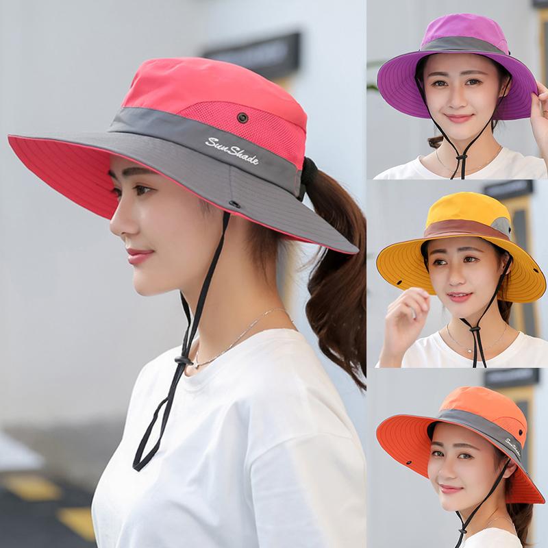 Men Hat Wide Brim Fisherman Hats Sun 
