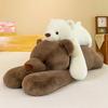 60/100CM Prone Polar Bear Brown Bear Plush Toy Arm Weighted Particle Soft Pillow To Give As a Gift To Friends