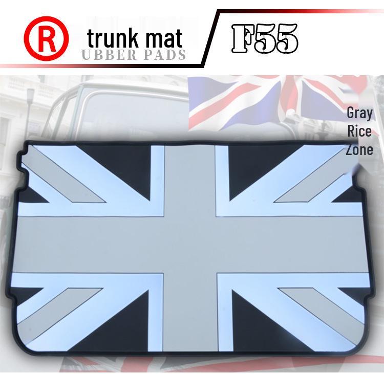Union Jack Rubber Trunk Mat for BMW MINI COOPER F55