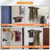 Heavy-Duty Wall-Mounted Boot Rack, Hanging Long Boot Holder, Metal Boot Organizer, High-Capacity Home Shoe Storage Shelf