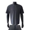 Herre Atletisk T-shirt Åndbar Hurtigtørrende Tee med Skuldernet Indsats Løstsiddende Rund Hals T-shirt til Sommer Træningscenter Fitness Træning