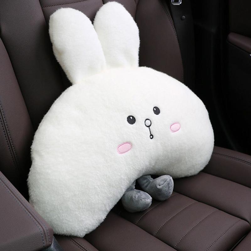 Auto CartooPillows Car Soft Comfortable Cushion for Seat Accessories Girls Women