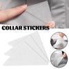 20/30pcs Collar Stickers Collar Triangles Patch PVC Self-adhesive Removable Collar Shaper For Shirt T-shirt Sweater Shaper