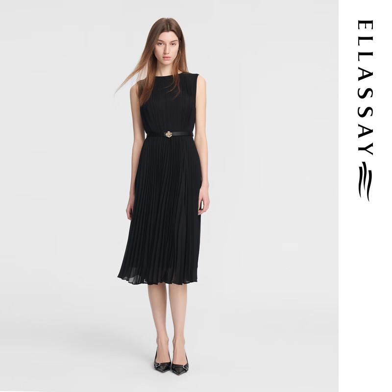 

ELLASSAY Women s Sleeveless A-Line Midi Dress L