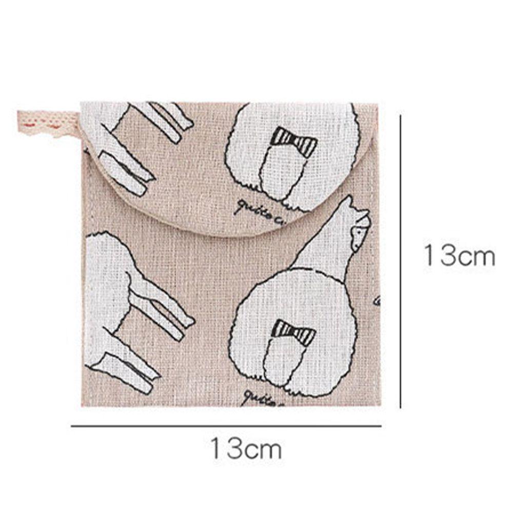 Organizer Sundries Tampon Napkin Coin Pouch Sanitary Pad Storage Bag Mask storage bag Makeup Bag
