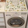 Washing Machine Dust Cover Anti-skid Kitchen Drain Printed Pad Refrigerator Super 40*50/30cm Absorbent Oven Pad Dustproof M J1M3