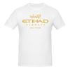 Maglietta Unisex Stampata Divertente Etihad Airways Maglietta Unisex Camicetta
