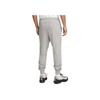 Nike Solid Color Logo Drawstring Knit Joggers Men Bottoms Gray FQ4331-063