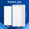 Chores Chart for Kids, Kids to Do List Board, Daily Morning Checklist, Visual Schedule, to Do List Checklist Board, Detachable RV Checklists, ADHD