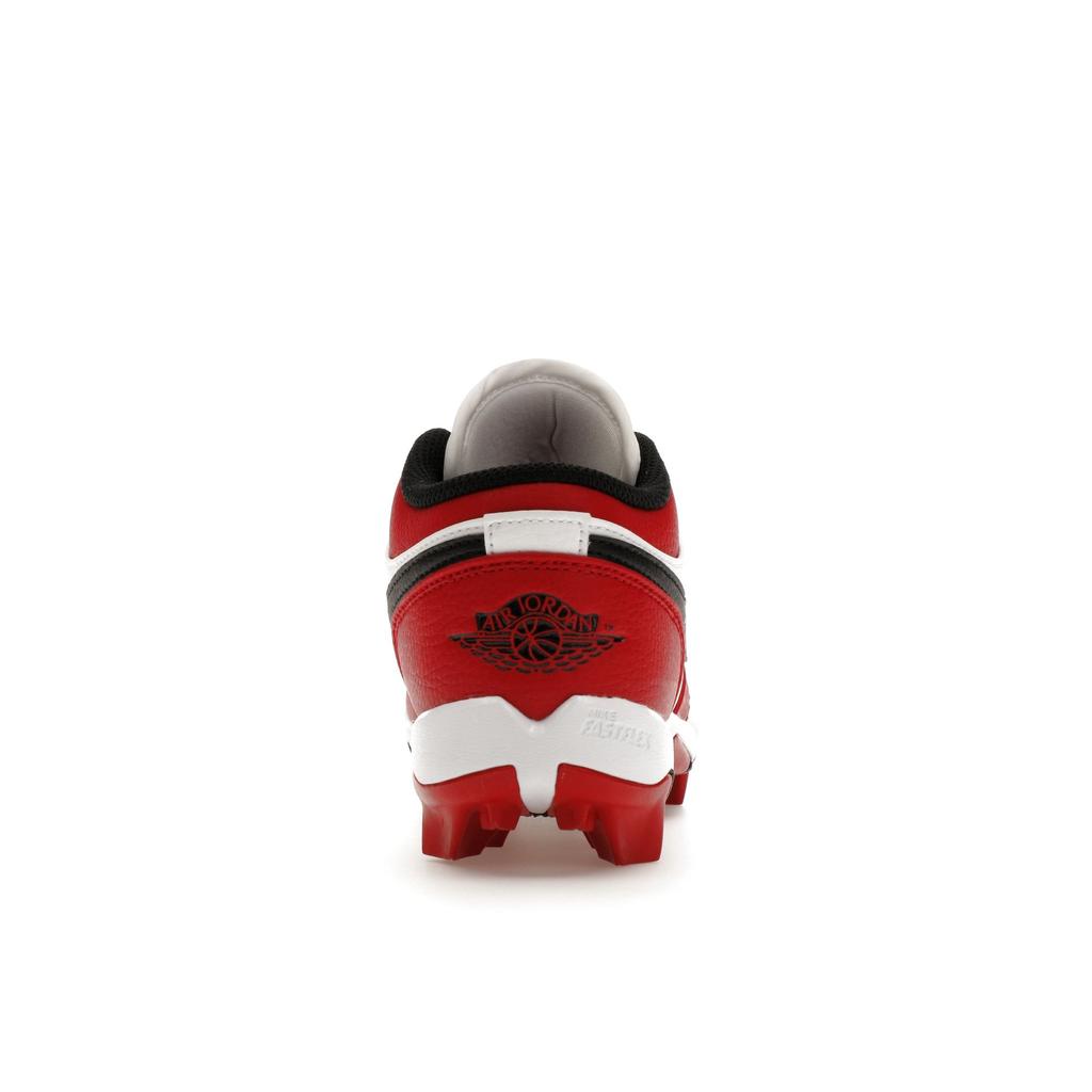 Scarpe da ginnastica Air Jordan 1 Low Cleat GS Chicago per bambini Bianco Rosso Palestra Nero HF6885-106