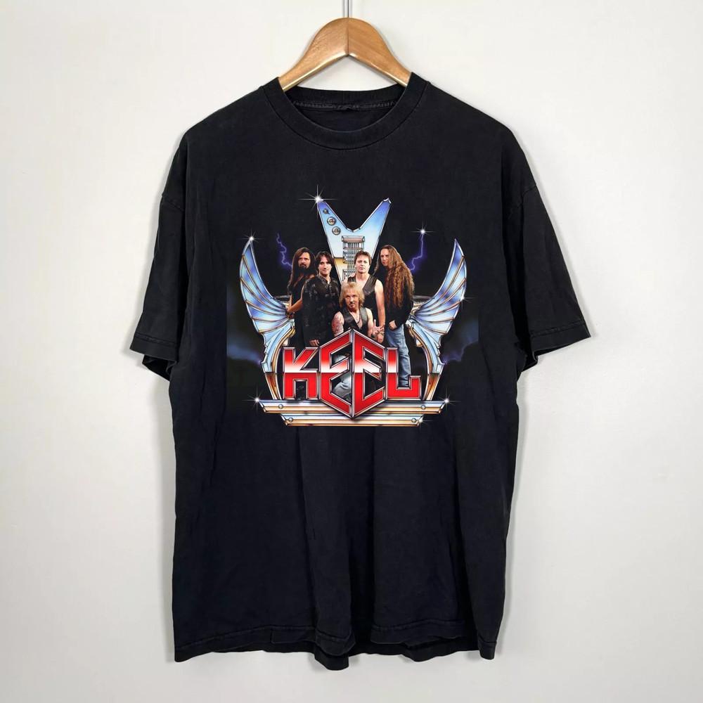 Collection Keel Band Member T Shirt Black All Size S-5XL DS70 Unisex T-Shirt L