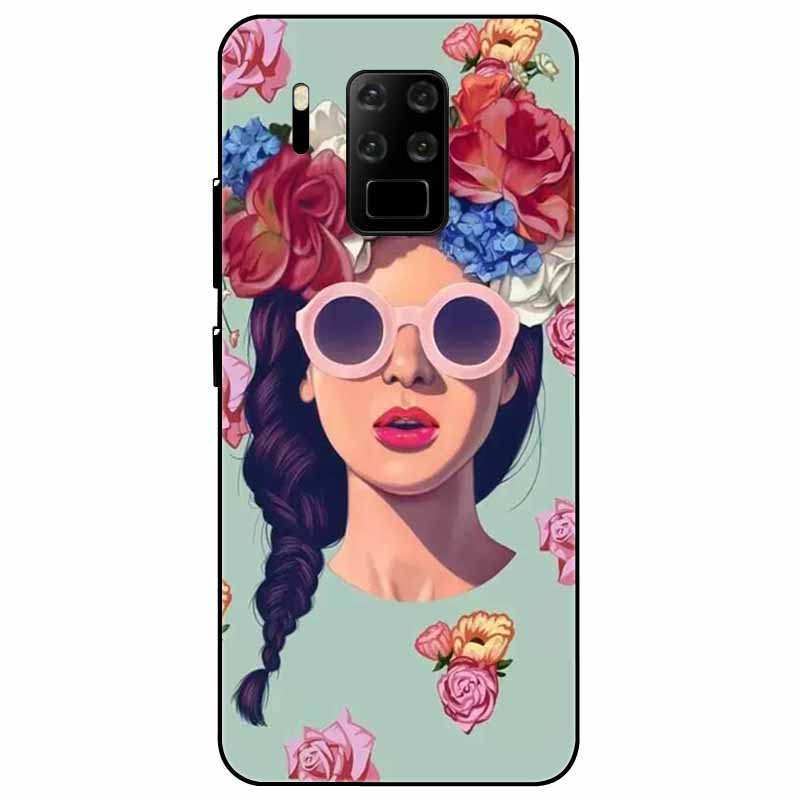 For OUKITEL C18 Pro C21 C21Pro Case Silicone Black Soft Protector Funda Capa for OUKITEL C21 Pro C18 Pro Cover TPU Cartoon Cover
