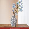 Chinese Magnolia Vase: High-Grade Blue & White Porcelain for Elegant Living Room Decor