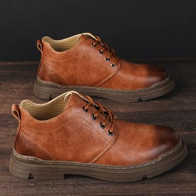 Working Shoes Men Tactical Boots Free Delivery Shoes Genuine Leather Men's Motorcycle Boots Men's Safety Shoe Dress Booty Man