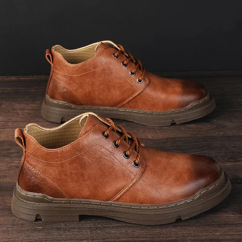 

Working Shoes Men Tactical Boots Free Delivery Shoes Genuine Leather Men s Motorcycle Boots Men s Safety Shoe Dress Booty Man 38