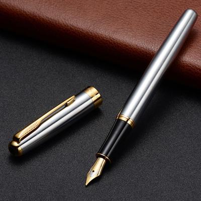 Forniture per Scrittura Argentate per Medie Imprese Pennino Penna Stilografica Finitura M