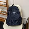 Zaino versione coreana ins Piccolo zaino fresco a pois Grande capacità semplice e versatile Zaino scolastico per studenti Zaino casual alla moda da donna
