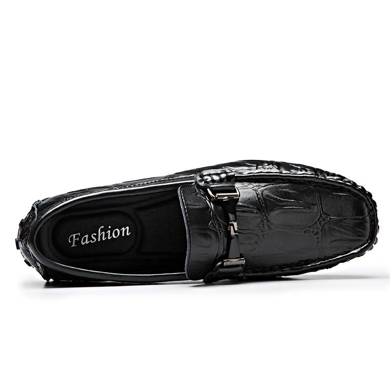 Men Loafers Fashion Mens Leather Shoes Genuine Slip-on Walking Shoes Handmade Man Casual Shoes Luxury Driving Shoes Man Shoes