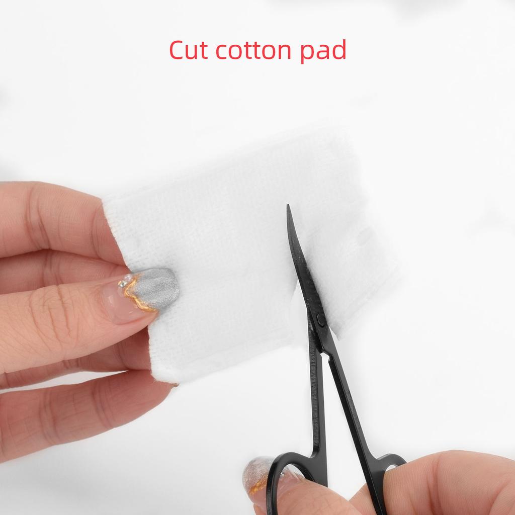 2PCS Black Eyebrow and Nose Hair Scissors Facial Hair Grooming Set Beard Eyebrow Eyelashes Nail Trimmer Scissors