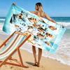 Toalla de Playa Estampado Haaland Force, Toalla Grande Suave de Secado Rápido para Playa, Camping, Natación