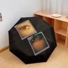 Ariana Grande Pattern Pattern New Style Umbrella, 1 Piece Automatic Folding Umbrella, Portable Design Travel Umbrella, Outdoor Umbrella