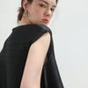 Dren Sleeveless Pleats Top Plitz Mood