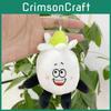 Cute Plush Vegetable Plush Toy Keychain Unique Backpack Charm With Short Fur