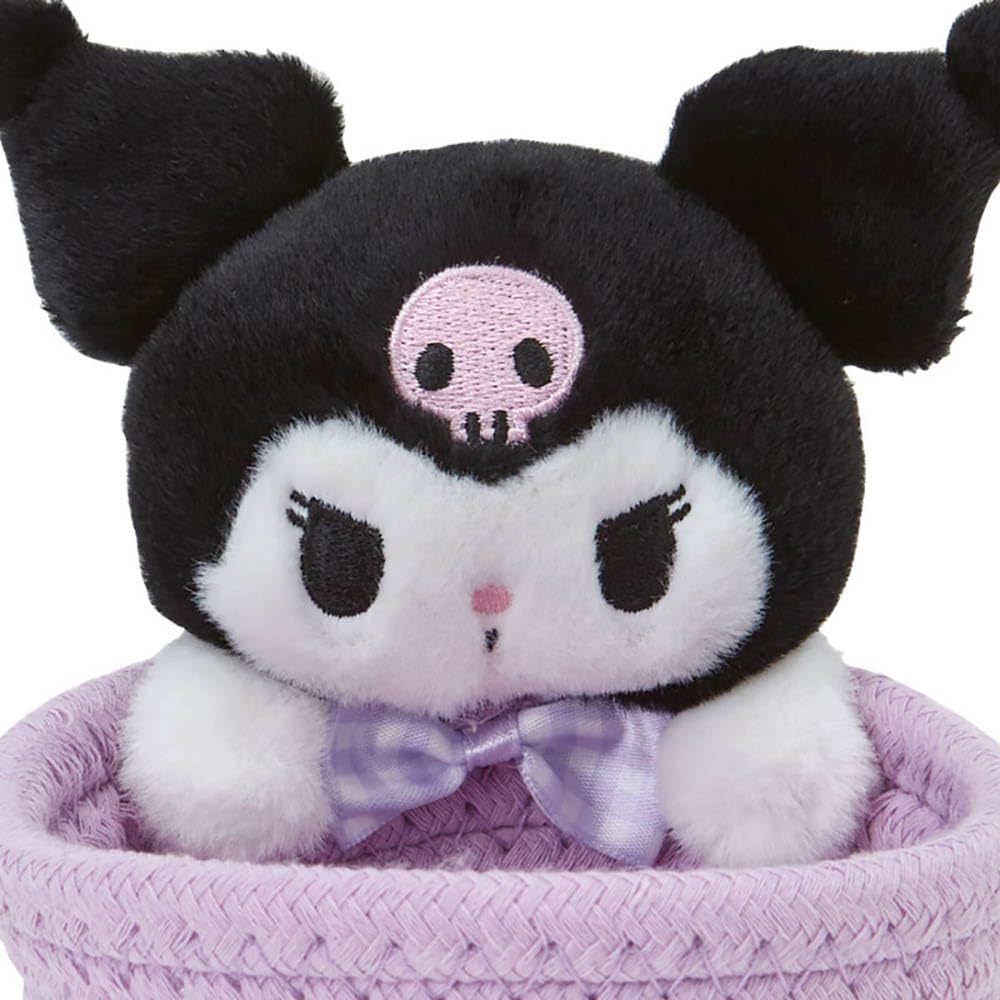 Coș din frânghie Sanrio cu depozitare Kuromi Mascot S 886360
