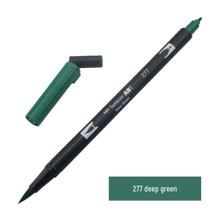 Tombow ABT Warm Color Double-Ended Watercolor Brush Pen for Students