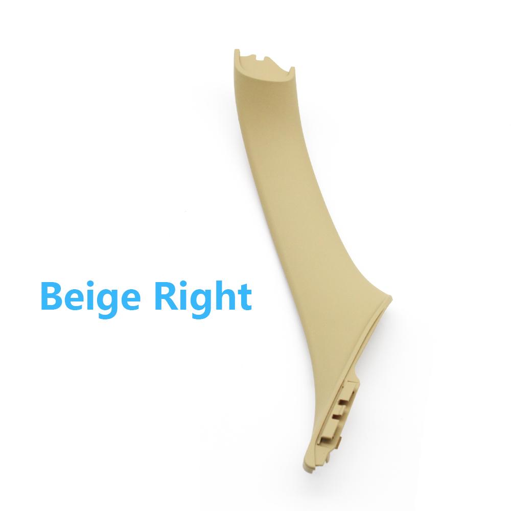 Grey Oyster Car Left Right Interior Door Inside Pull Handle Cover Trim For BMW 5 Series F10 F11 F18 520i 523i 525i 528i